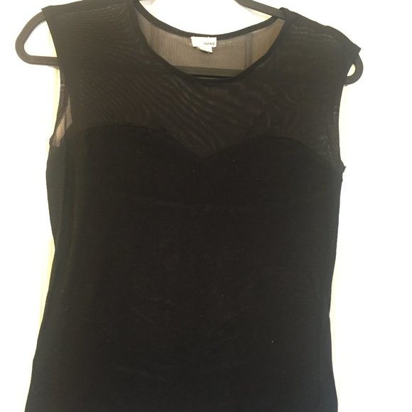 Black Tshirt with Mesh - Picture 2 of 3